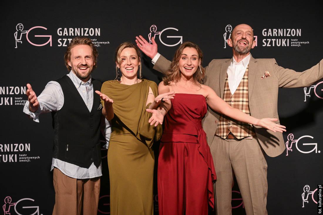 Premiera sztuki "Przyjaciele Le Mensonge" w Teatrze Garnizon Sztuki.