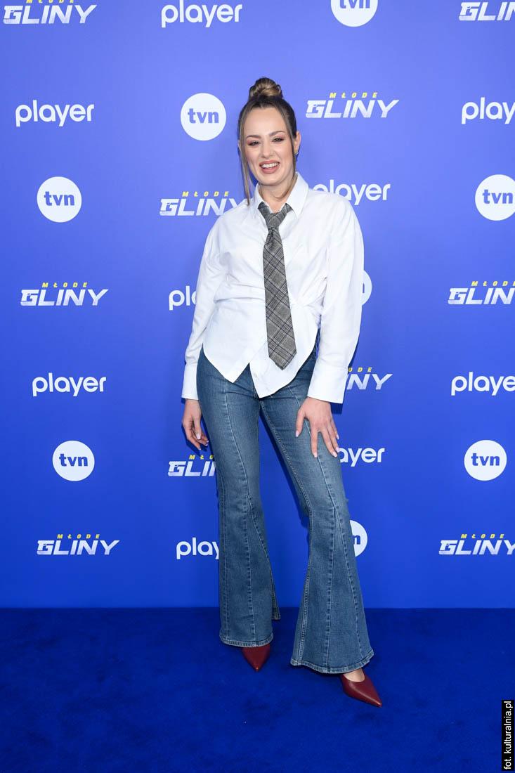 Spotkanie prasowe serialu "Młode Gliny" produkcji TVN