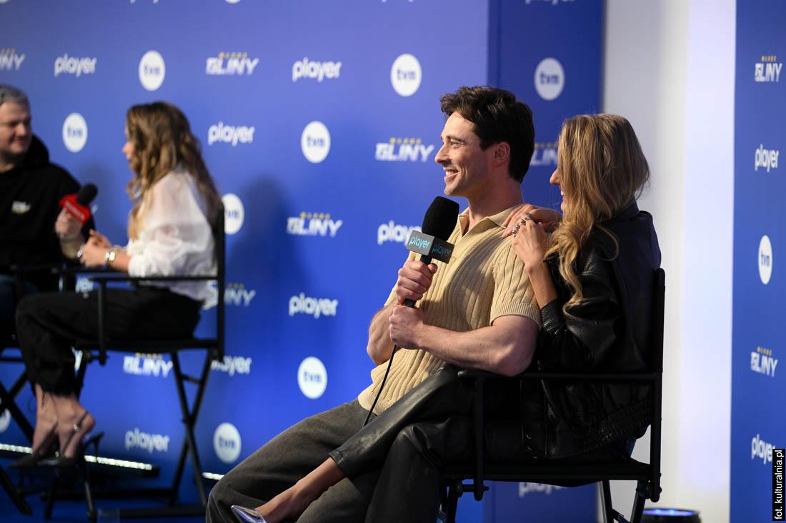 Spotkanie prasowe serialu "Młode Gliny" produkcji TVN