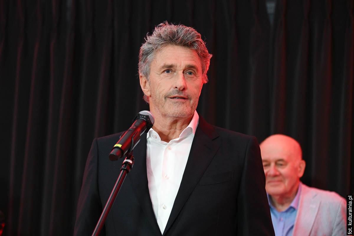 Paweł Pawlikowski na premierze filmu "Ojczyzna"